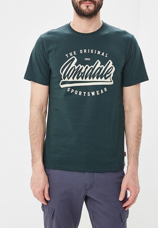 

Футболка Lonsdale, Зеленый