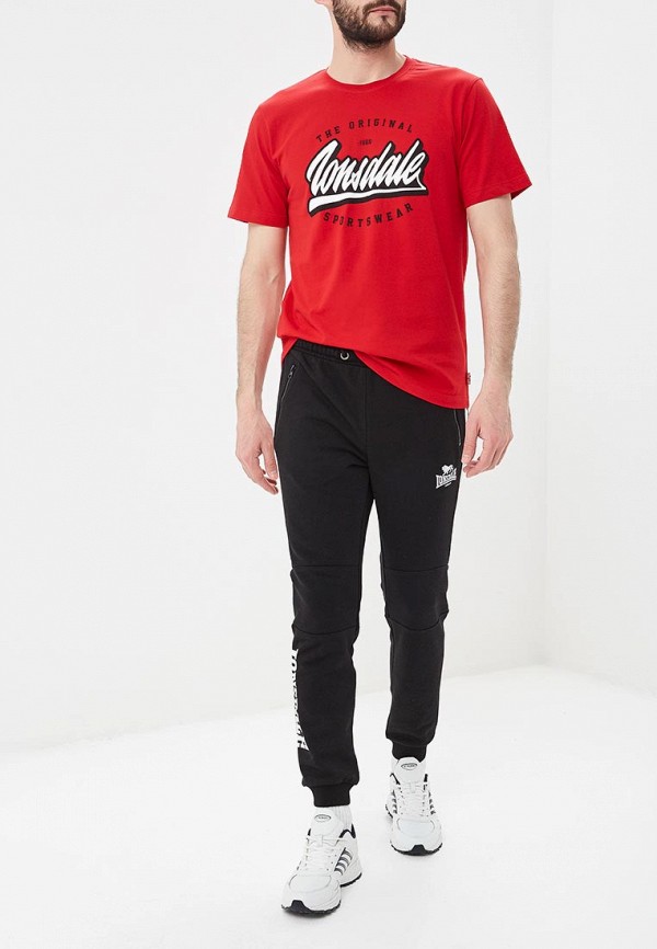 

Футболка Lonsdale; Lonsdale LO789EMETCZ1, Красный