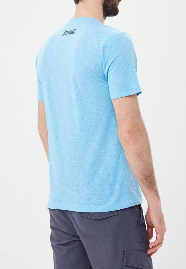 

Футболка Lonsdale; Lonsdale LO789EMETDA5, Голубой
