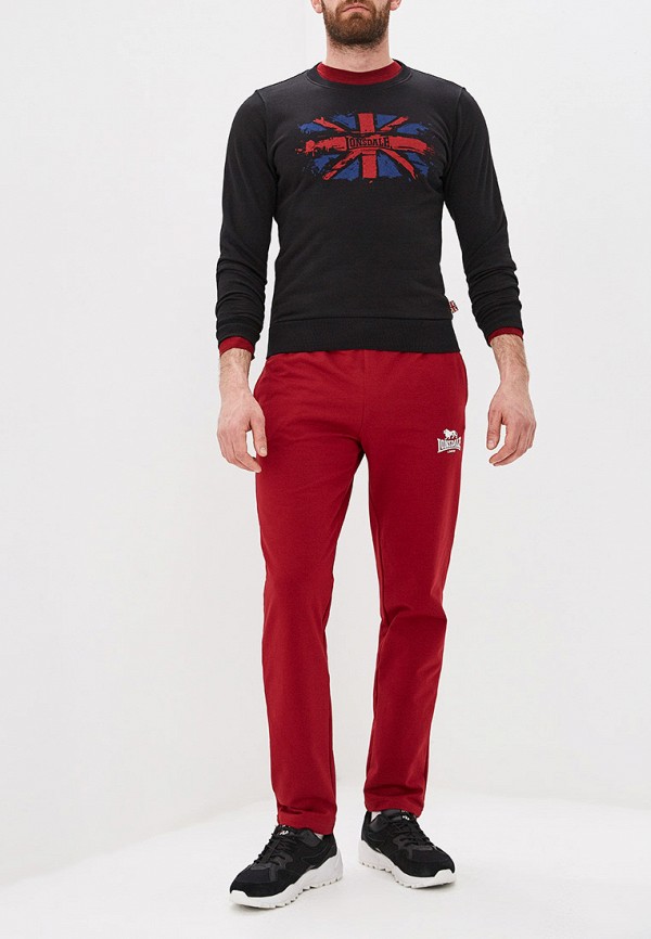 

Свитшот Lonsdale, Черный, Lonsdale LO789EMFDSF4