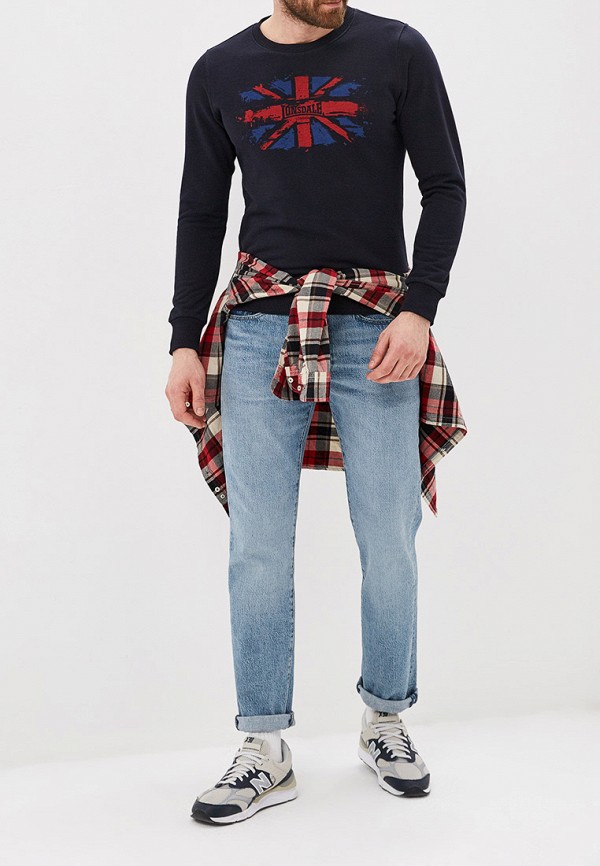 

Свитшот Lonsdale, Синий, Lonsdale LO789EMFDSF6