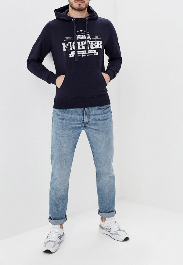 

Худи Lonsdale, Синий, Lonsdale LO789EMFDSG2