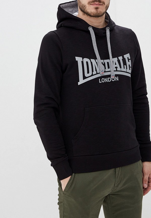 

Худи Lonsdale, Черный, Lonsdale LO789EMFDSG3