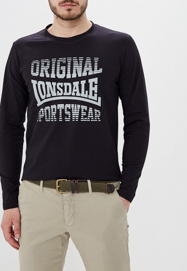 

Лонгслив Lonsdale, Синий, Lonsdale LO789EMFDSG9