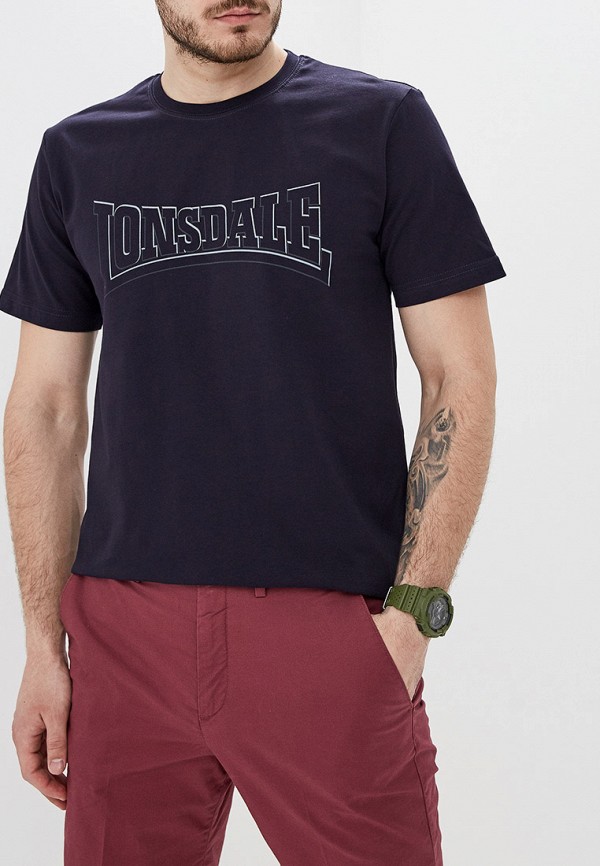 

Футболка Lonsdale, Синий, Lonsdale LO789EMFDSH5