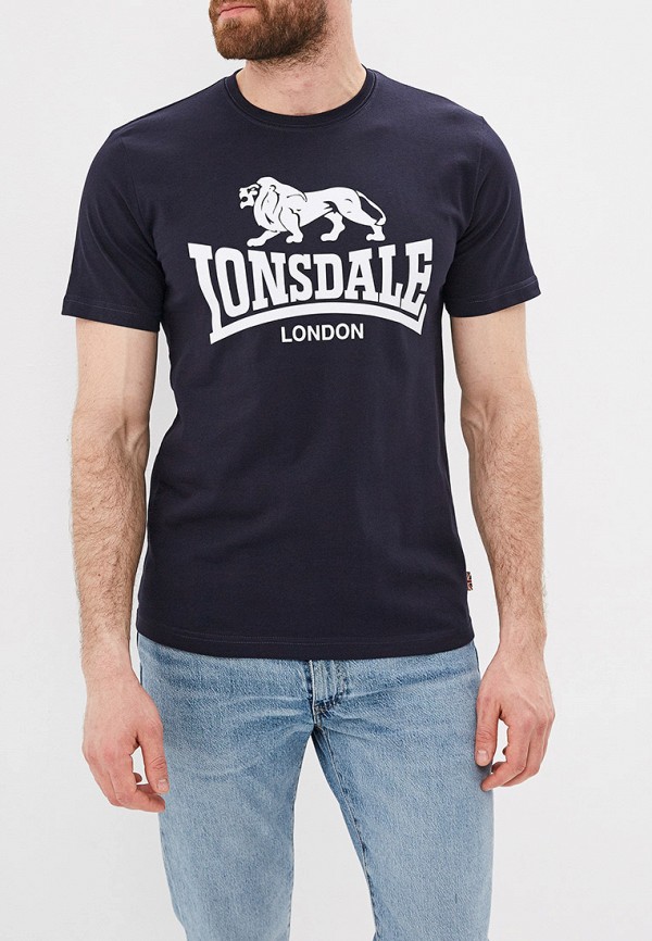 

Футболка Lonsdale, Синий, Lonsdale LO789EMFDSI7