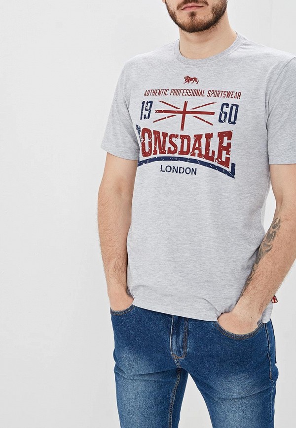 

Футболка Lonsdale, Серый