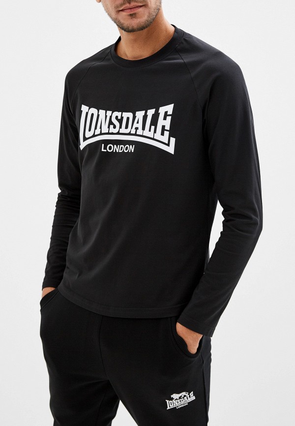 

Лонгслив спортивный Lonsdale, Черный