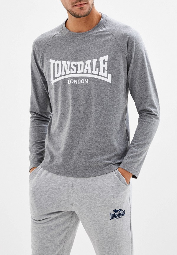 

Лонгслив спортивный Lonsdale, Серый