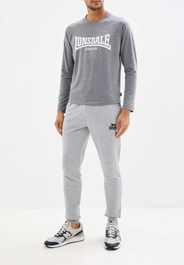 

Лонгслив спортивный Lonsdale, Серый, Lonsdale LO789EMFXWV2