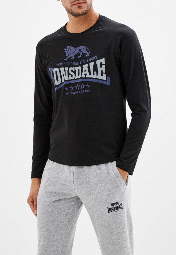 

Лонгслив спортивный Lonsdale, Черный