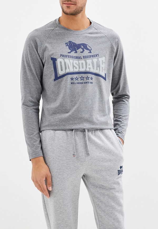 

Лонгслив спортивный Lonsdale, Серый
