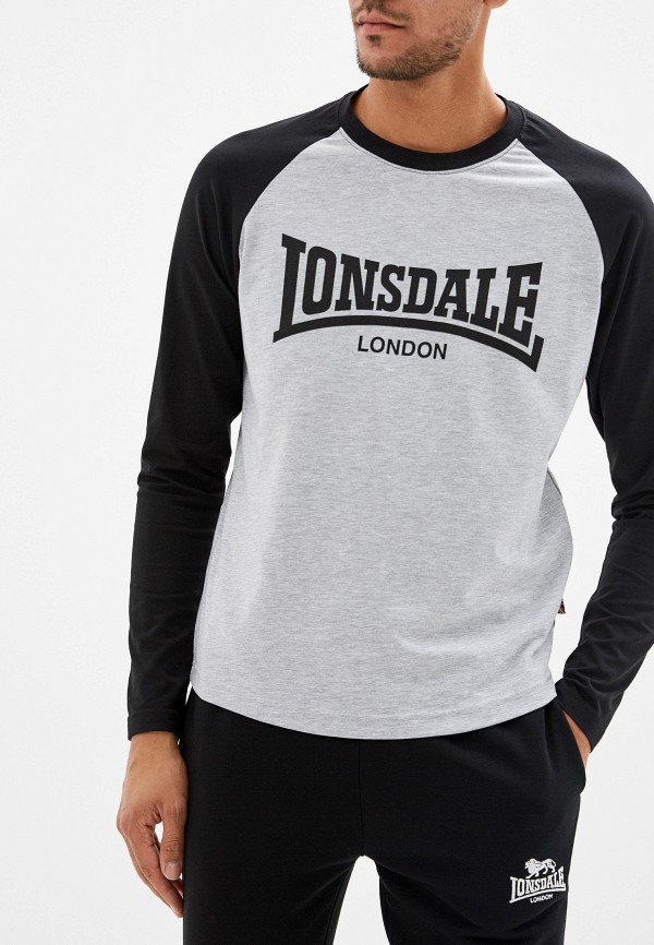 

Лонгслив спортивный Lonsdale, Серый