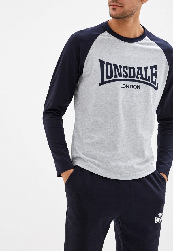 

Лонгслив спортивный Lonsdale, Серый