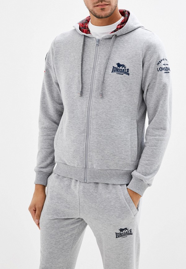 

Толстовка Lonsdale, Серый, Lonsdale LO789EMFXWW4