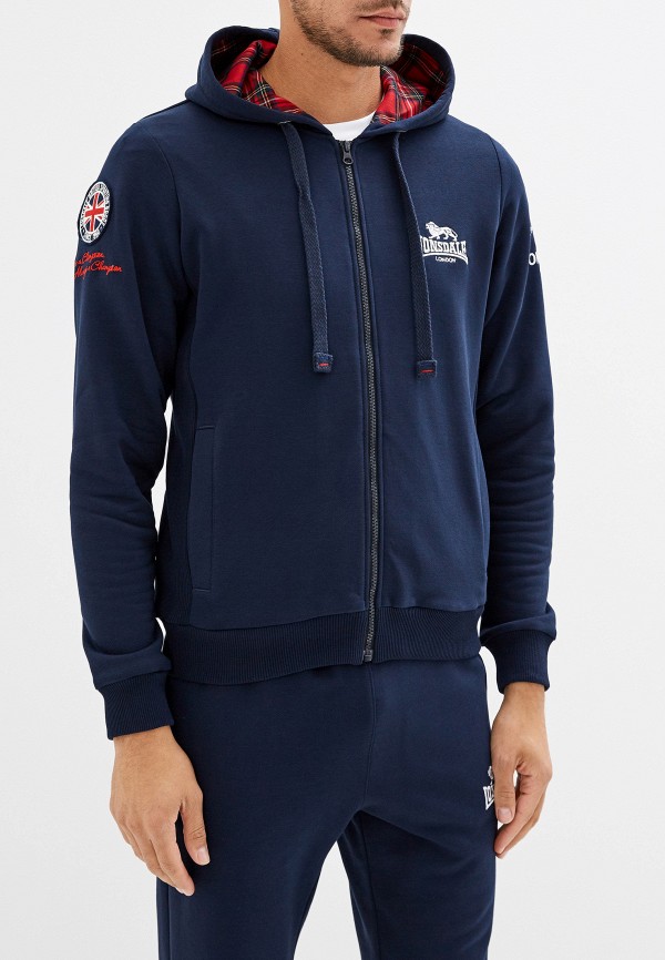 

Толстовка Lonsdale, Синий, Lonsdale LO789EMFXWW5