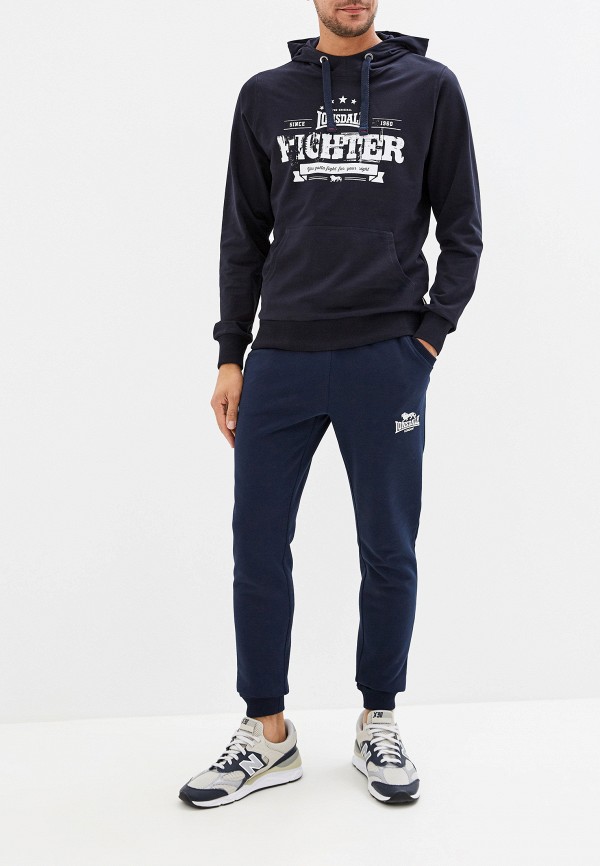 

Худи Lonsdale, Синий, Lonsdale LO789EMFXWW9