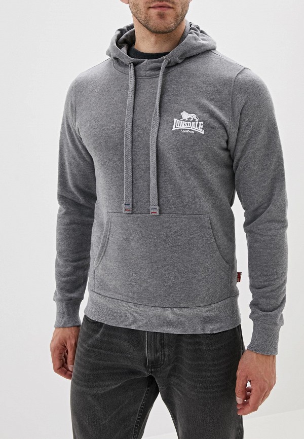 

Худи Lonsdale, Серый, Lonsdale LO789EMGPPT0