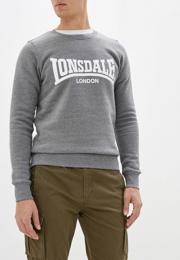 

Свитшот Lonsdale, Серый