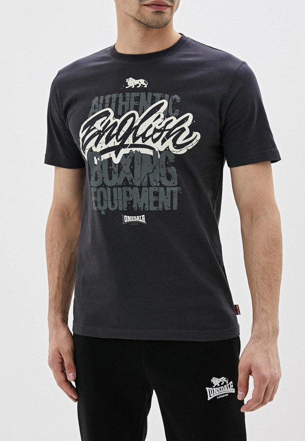 

Футболка Lonsdale, Серый, Lonsdale LO789EMHHLZ5