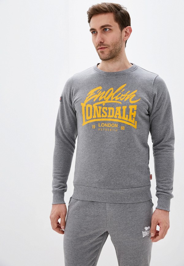 

Свитшот Lonsdale, Серый