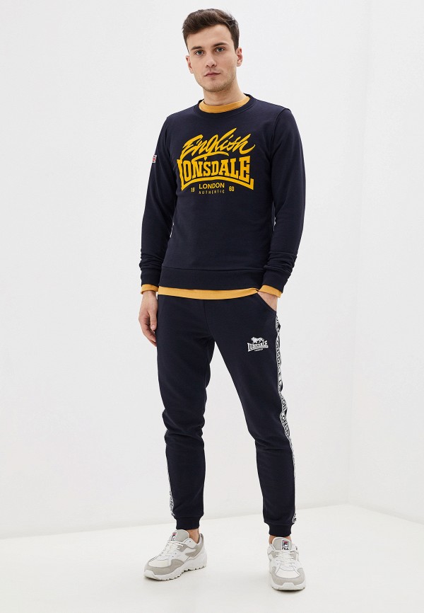 

Свитшот Lonsdale, Черный, Lonsdale LO789EMHVYS3