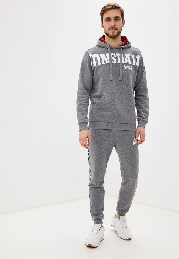 

Худи Lonsdale, Серый, Lonsdale LO789EMHVYS8