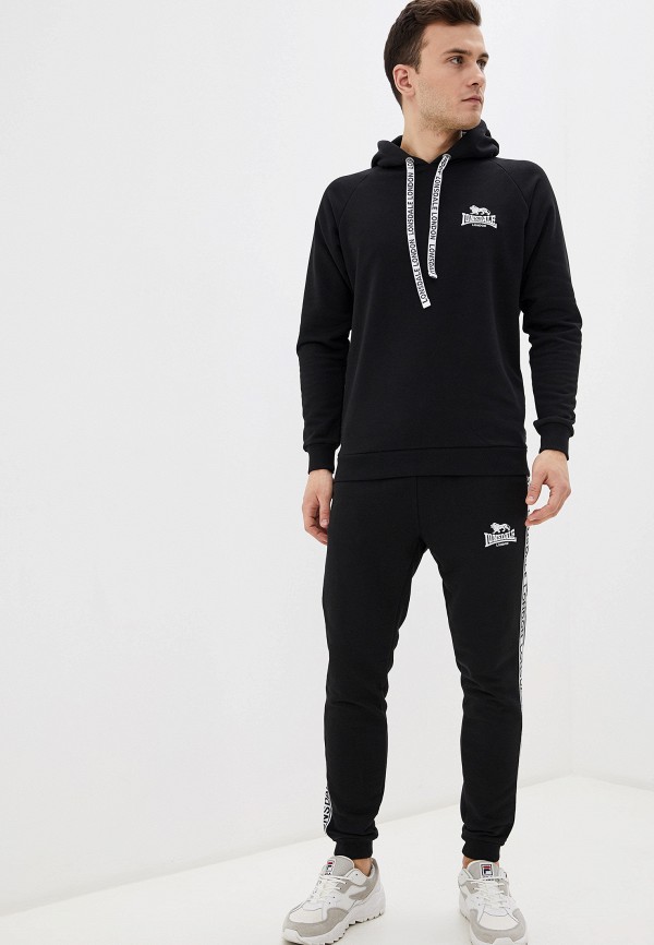 

Худи Lonsdale, Черный, Lonsdale LO789EMHVYT3