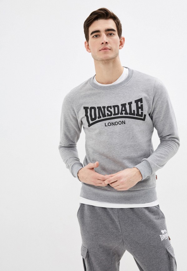 

Свитшот Lonsdale, Серый