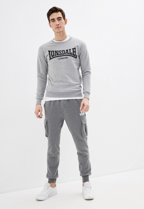 

Свитшот Lonsdale, Серый, Lonsdale LO789EMIEQZ2