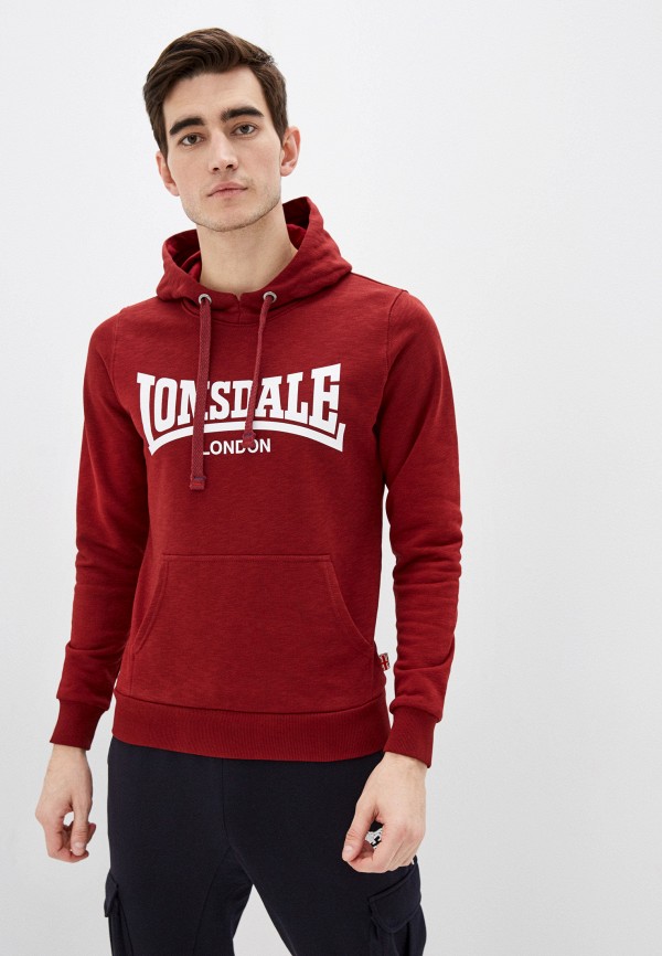 

Худи Lonsdale, Бордовый