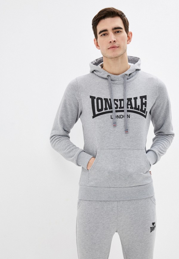 

Худи Lonsdale, Серый, Lonsdale LO789EMIERA0