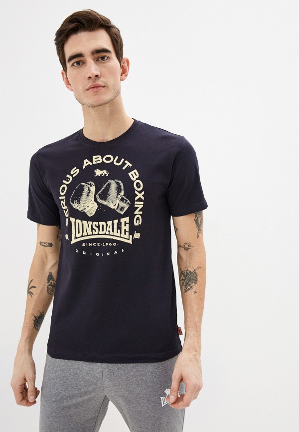 

Футболка Lonsdale, Синий, Lonsdale LO789EMIERC1