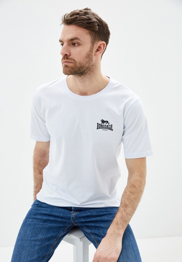 

Футболка Lonsdale, Белый, Lonsdale LO789EMITHI9