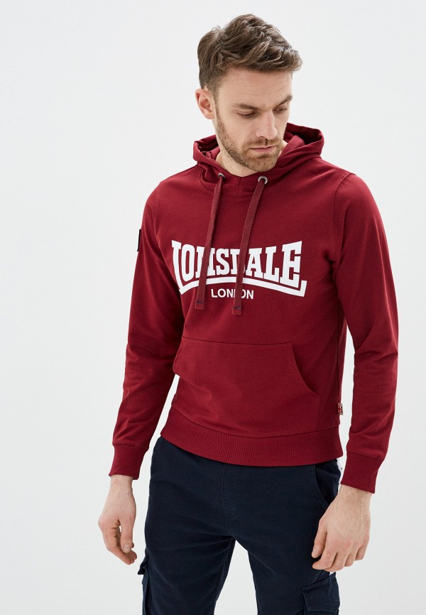 

Худи Lonsdale, Бордовый, Lonsdale LO789EMITHJ2