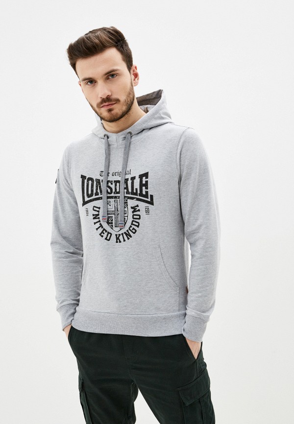 

Худи Lonsdale, Серый