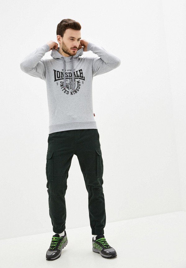 

Худи Lonsdale, Серый, Lonsdale LO789EMITHJ4