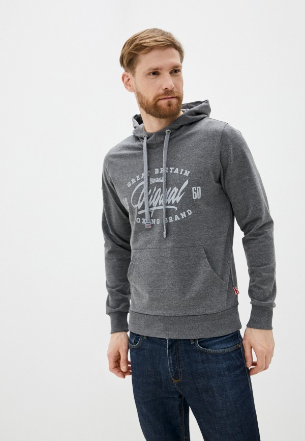 

Худи Lonsdale, Серый, Lonsdale LO789EMITHK0