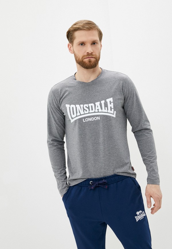 

Лонгслив Lonsdale, Серый