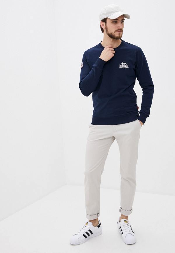 

Свитшот Lonsdale, Синий, Lonsdale LO789EMJBVK1