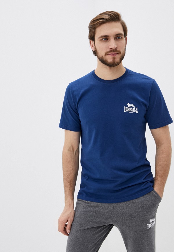 

Футболка Lonsdale, Синий, Lonsdale LO789EMJBVL1