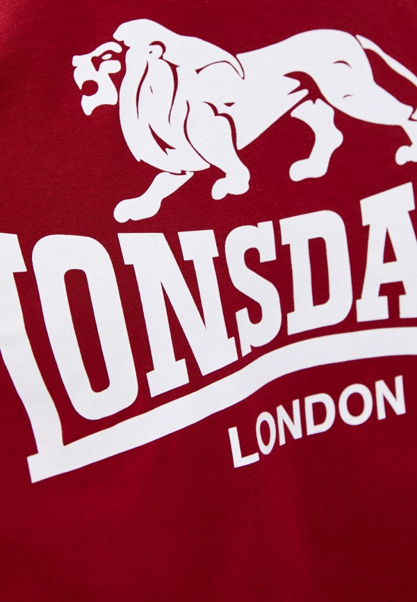 

Футболка Lonsdale, Красный, Lonsdale LO789EMJBVL8