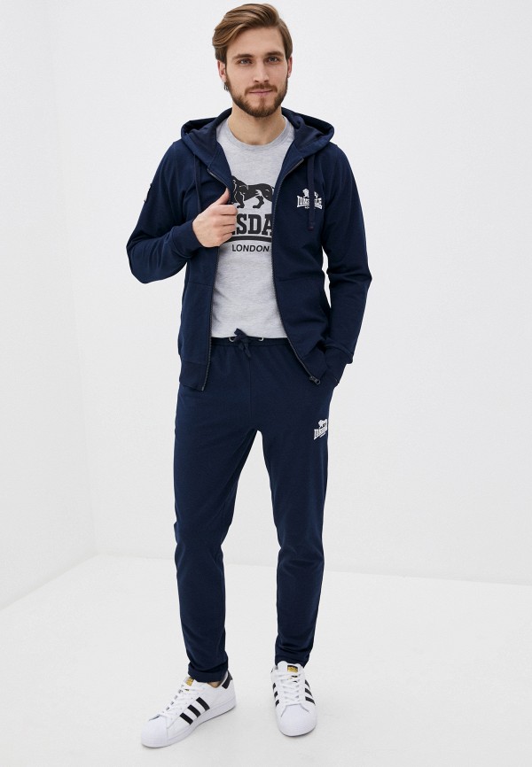 

Футболка Lonsdale, Серый, Lonsdale LO789EMJBVM2