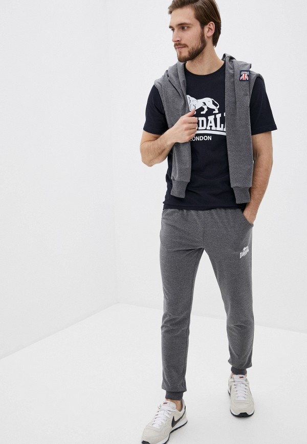 

Футболка Lonsdale, Синий, Lonsdale LO789EMJBVM3