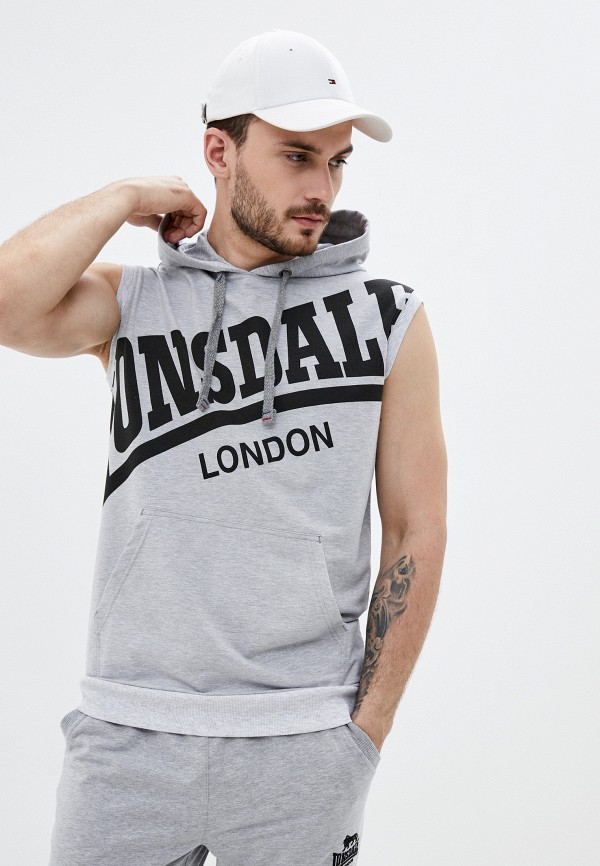 

Худи Lonsdale, Серый
