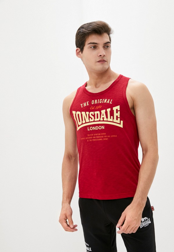 

Майка Lonsdale, Бордовый