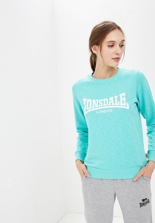 

Свитшот Lonsdale, Бирюзовый