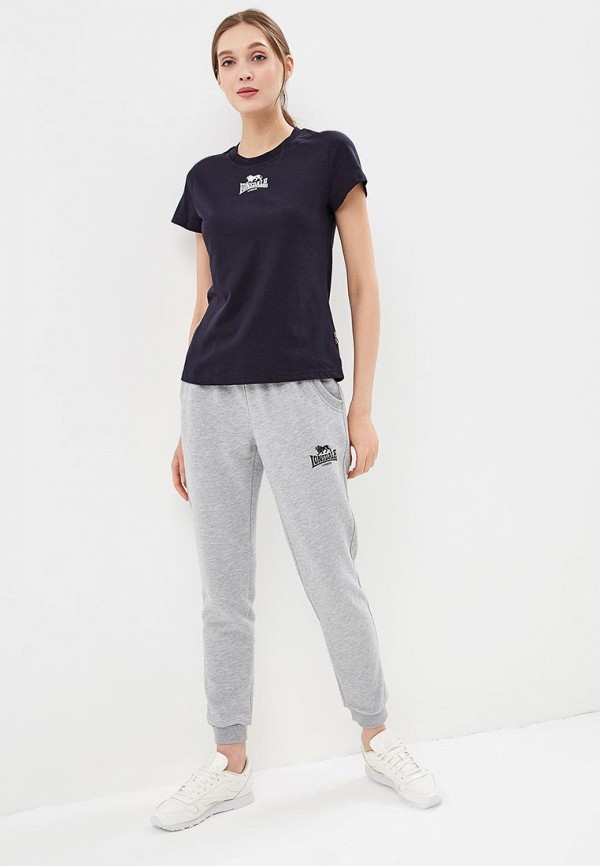 

Футболка Lonsdale; Lonsdale LO789EWBVRJ5, Синий