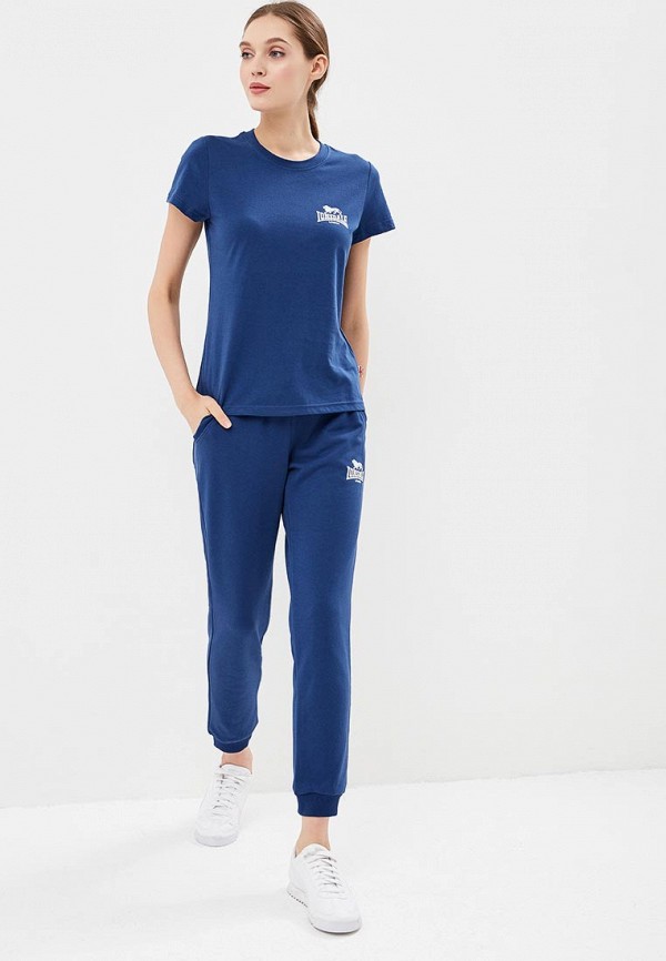 

Футболка Lonsdale; Lonsdale LO789EWBVRK0, Синий