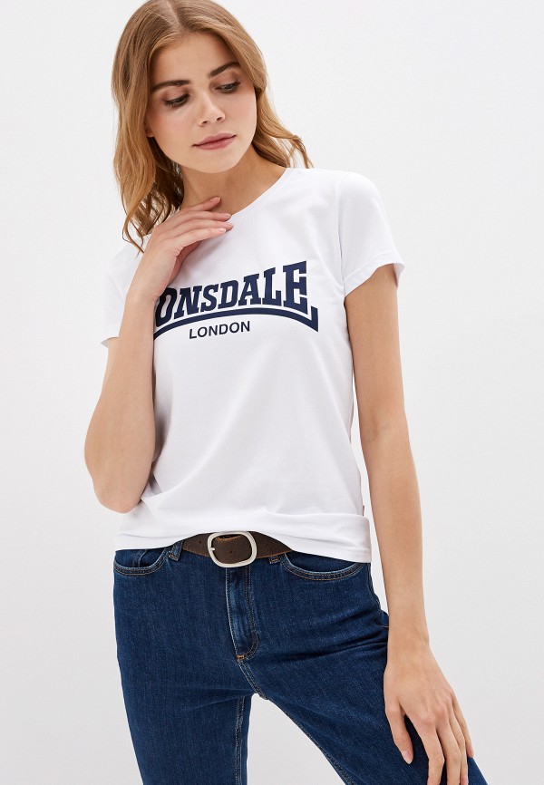 

Футболка Lonsdale, Белый, Lonsdale LO789EWFXWY1